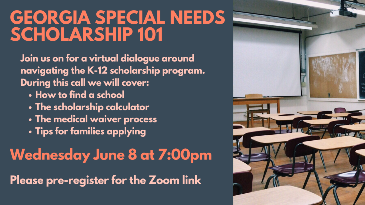 Georgia Special Needs Scholarship 101