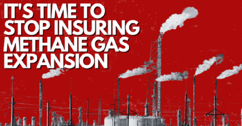 Pressure Insurance Giants to Drop Methane Gas