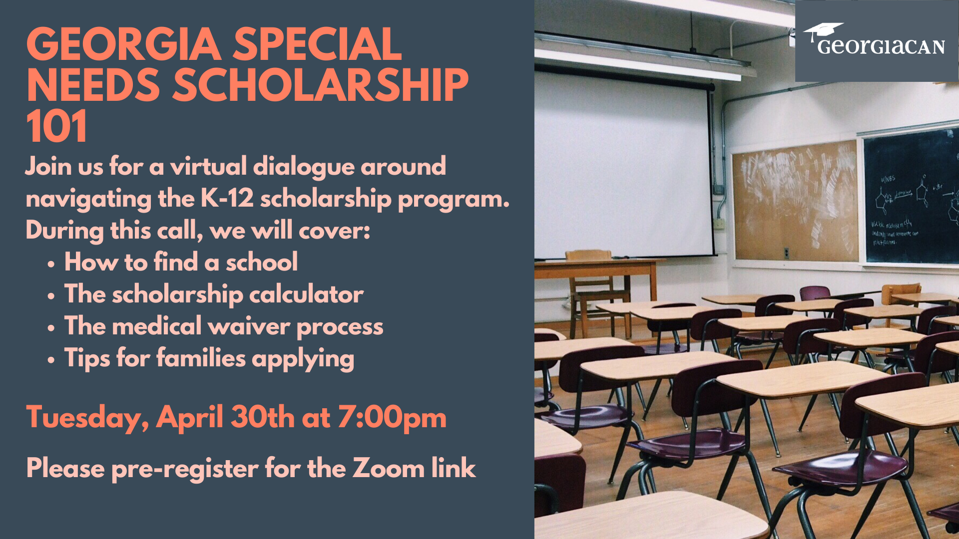 Special Needs Scholarship 101